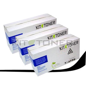 Kyocera TK330 - Pack de 3 cartouches de toner compatibles noir XXL