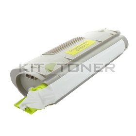 Oki 44318605 - Cartouche de toner compatible jaune