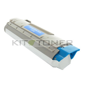 Oki 44315307 - Cartouche de toner cyan compatible