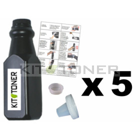 Brother TN3060 - Lot de 5 kits de recharge toner compatibles