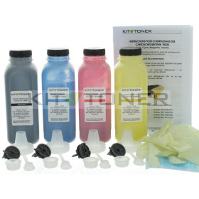 Brother TN325C, TN325Y, TN325M, TN325K - Kit de recharge toner compatible 4 couleurs