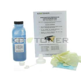 Brocher TN326C, TN321C - Kit de recharge toner compatible Cyan