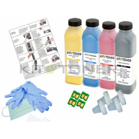 Canon 9424A004, 9423A004, 9422A004, 9421A004 - Kit de recharge toner compatible 4 couleurs 707