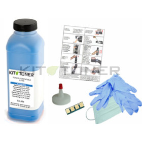 Dell 59310494  - Kit de recharge toner compatible cyan J063K