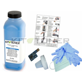 Dell 59310259 - Kit de recharge toner compatible Cyan KU051