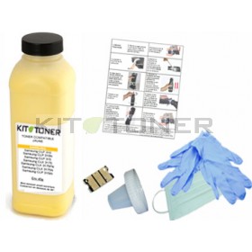 Epson S050554 - Kit de recharge toner compatible jaune