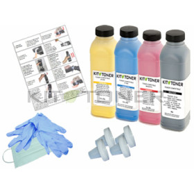 Oki 41963008, 41963006, 41963005, 41963007 - Kit de recharge toner compatible 4 couleurs