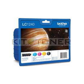 Brother LC1240VALBP - Pack de 4 cartouches d'encre LC1240VALBP