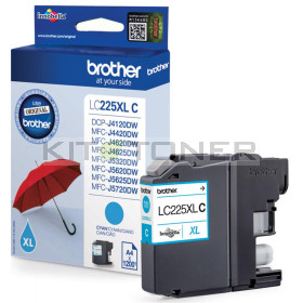 Brother LC225XLC - Cartouche d'encre cyan LC225XLC