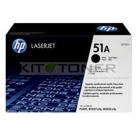 HP Q7551A - Cartouche de toner d'origine 51A