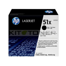 HP Q7551X - Cartouche de toner d'origine 51X