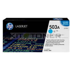 HP Q7581A - Cartouche de toner d'origine cyan