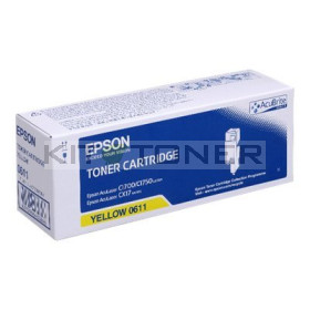 Epson S050611 - Cartouche de toner d'origine jaune