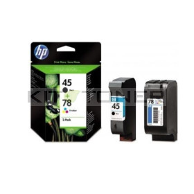 HP SA308A - Pack combo de 2 cartouches d'encre de marque