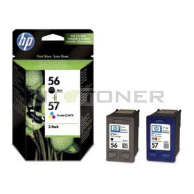 HP SA342AE - Pack de 2 cartouches d'encre HP 56 + 57