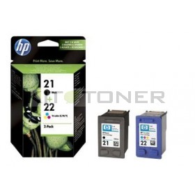 HP SD367AE - Pack 2 cartouches encre HP 21 + 22