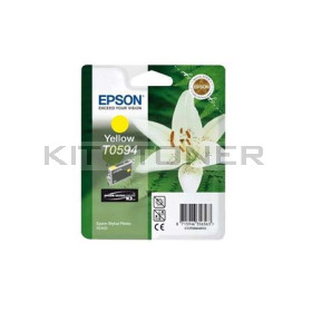 Epson C13T059440 - Cartouche d'encre jaune de marque T0594