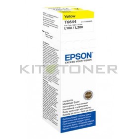 Epson T6644 - Recharge d'encre jaune originale