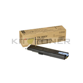 Kyocera TK805Y - Cartouche de toner jaune original