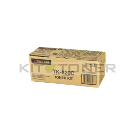 Kyocera TK820C - Cartouche de toner cyan original