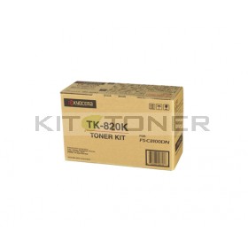 Kyocera TK820K - Cartouche de toner noir original