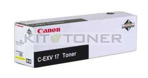 Canon 0259B002 - Cartouche toner d'origine jaune CEXV17