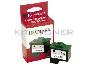 Lexmark 10N0016E - Cartouche d'encre noire origine n°16