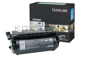 Lexmark 12A7460 - Cartouche de toner noir original