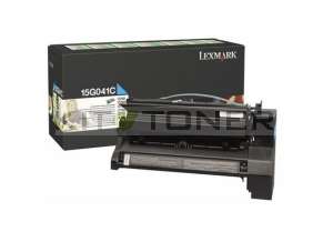 Lexmark 15G041C - Cartouche de toner cyan original