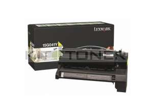 Lexmark 15G041Y - Cartouche de toner jaune original