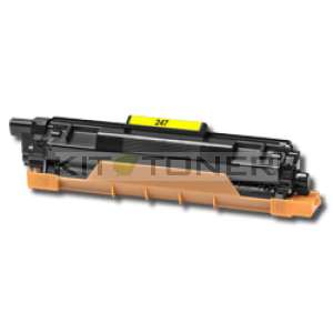 Brother TN247Y Jaune - Cartouche de toner compatible