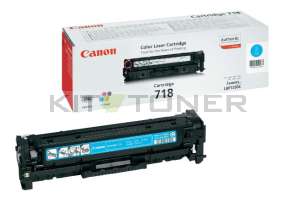 Canon 2661B002 - Cartouche toner d'origine cyan 718