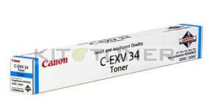 Canon 3783B002 - Cartouche toner d'origine cyan CEXV34