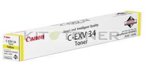 Canon 3785B002 - Cartouche toner d'origine jaune CEXV34