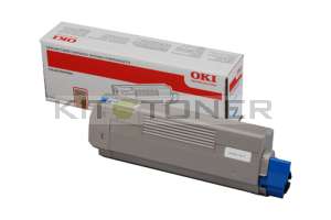 Oki 44059167 - Cartouche de toner cyan d'origine