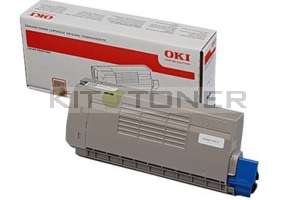 Oki 44318608 - Cartouche de toner noire d'origine