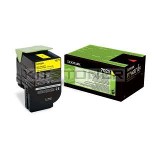 Lexmark 70C2HY0 - Cartouche de toner jaune de marque