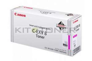 Canon 7627A002 - Cartouche toner d'origine magenta CEXV8