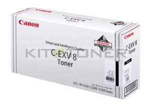 Canon 7629A002 - Cartouche toner d'origine noir CEXV8