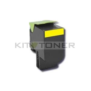 LEXMARK 71B20Y0  - Cartouche de toner compatible jaune