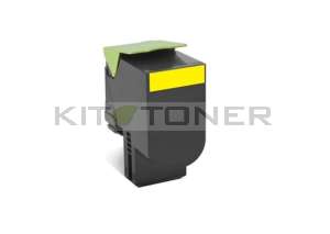 Lexmark 80C2SY0 - Toner jaune de marque