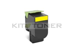 Lexmark 80C2XY0 - Toner jaune d'origine