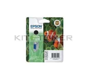 Epson C13T026401 - Cartouche d'encre noire de marque T026401