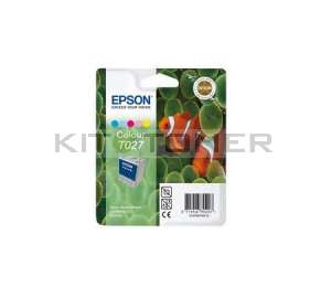 Epson C13T027401 - Cartouche d'encre couleur de marque T027401