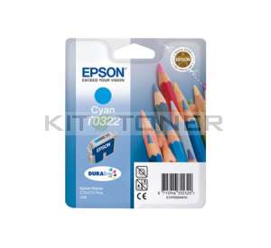 Epson C13T032240 - Cartouche d'encre cyan de marque T032240 