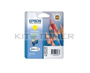 Epson C13T032440 - Cartouche d'encre jaune de marque T032440 