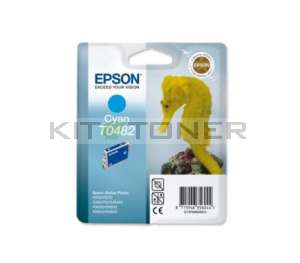 Epson C13T048240 - Cartouche d'encre cyan de marque T0482 