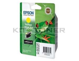 Epson C13T05444010 - Cartouche d'encre jaune originale T0544