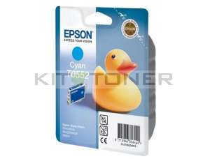 Epson C13T05524010 - Cartouche d'encre cyan originale T0552