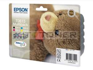 Epson C13T06154010 - Pack 4 cartouches d'encre Epson T0615